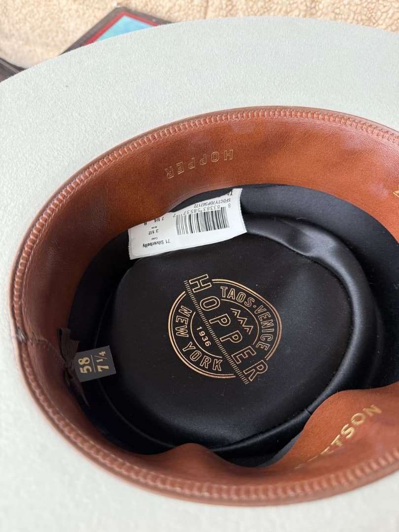 Stetson Dodge City 7X シルバーベリー 新品