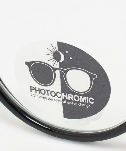 新品 別注 ユナイテッド アローズ 金子眼鏡 調光 サングラス Monica 黒