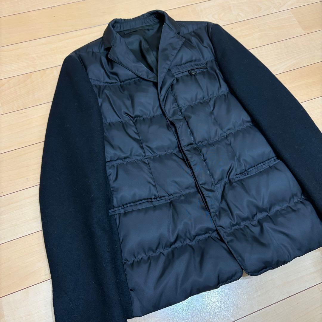 逸品　超希少　PRADA プラダスポーツ　ダウン　テーラードジャケット　切り替え