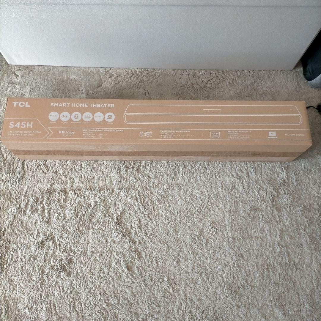 新品未開封品 TCL スマートホームシアターS45H