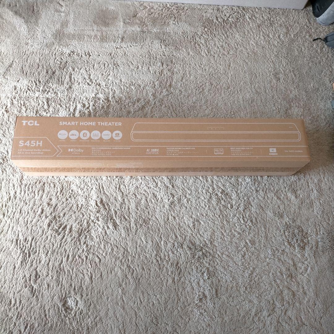 新品未開封品 TCL スマートホームシアターS45H