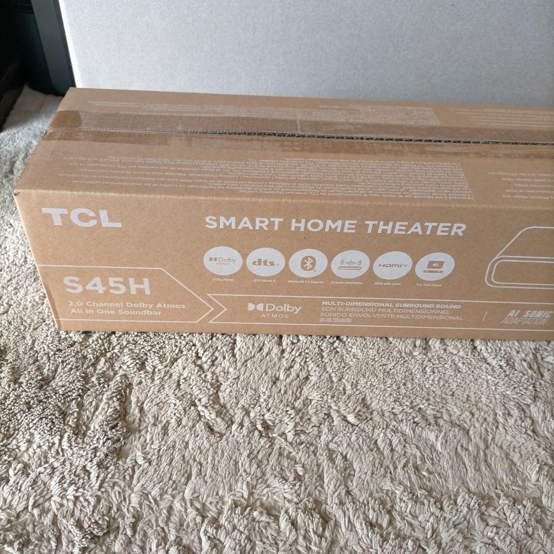 新品未開封品 TCL スマートホームシアターS45H