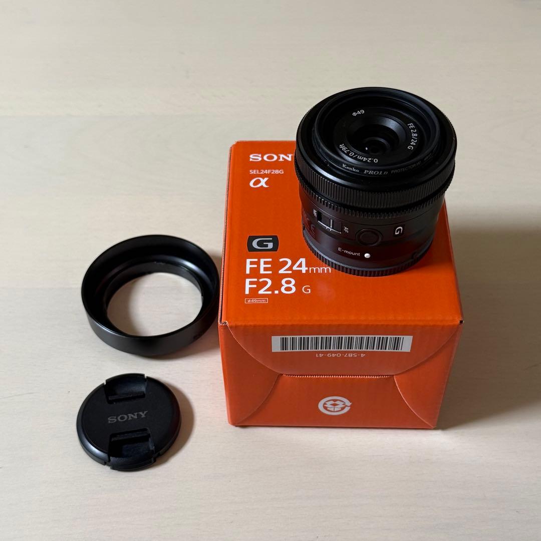 【最終値下げ】SEL24F28G SONY FE 24mm F2.8 Gレンズ