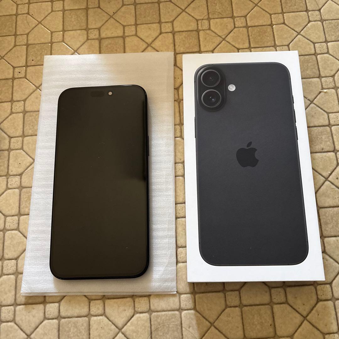 noaiPhone 16 Plus ブラック 256GB訳あり品です