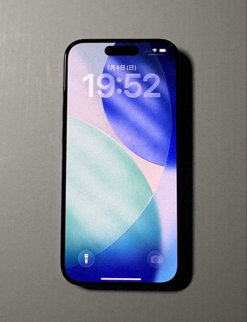 【極美品】iPhone 15 Pro ブルーチタニウム 本体 128GB