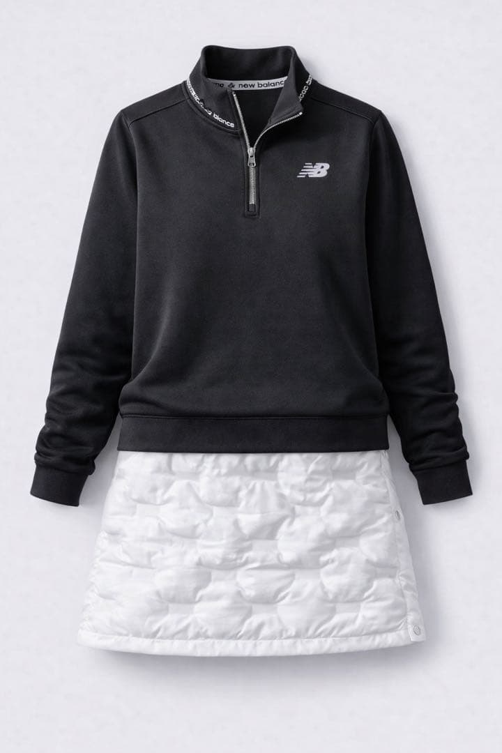 ニューバランスゴルフ　冬セット　中綿スカート　トップス