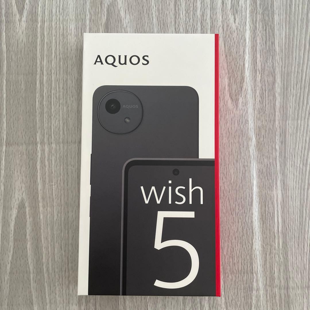 【新品未使用】AQUOS wish 5 SH-52F Black docomo