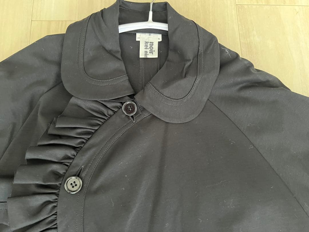 美品。noir kei ninomiya フリル付きジャケット S