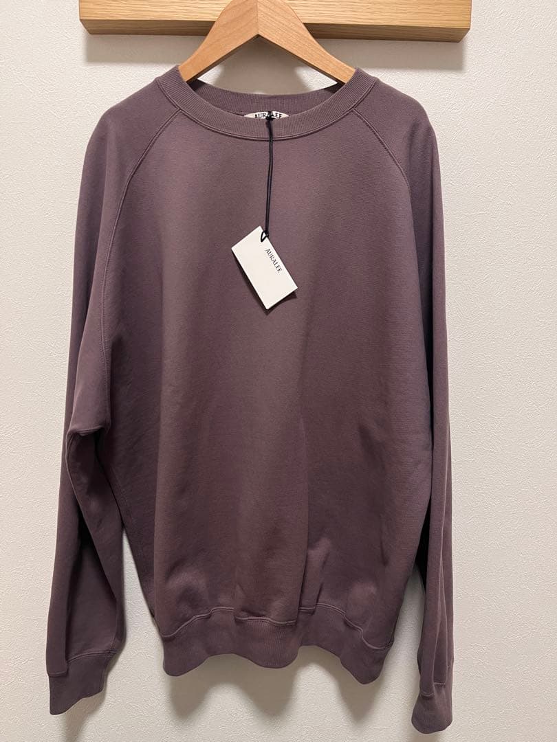 auralee super big soft sweat P/O オーラリー