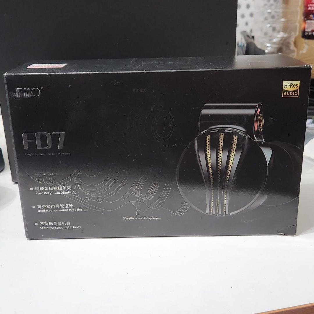 Fiio FD7 有線イヤホン ベリリウム振動板搭載