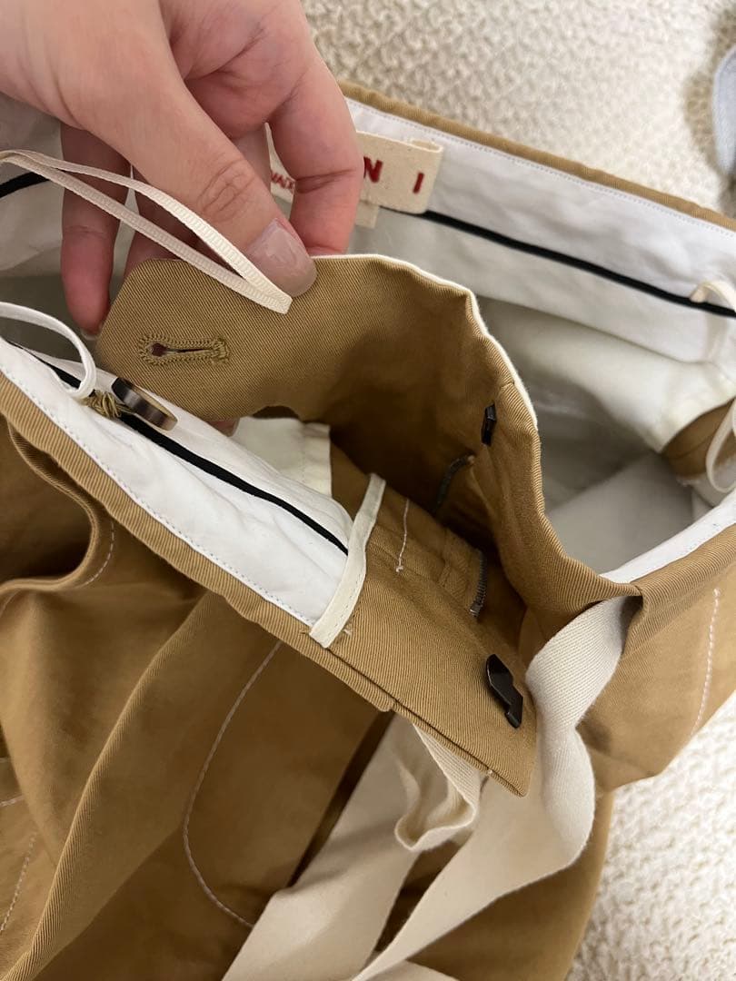 MARNI ベージュ テーパード(38)