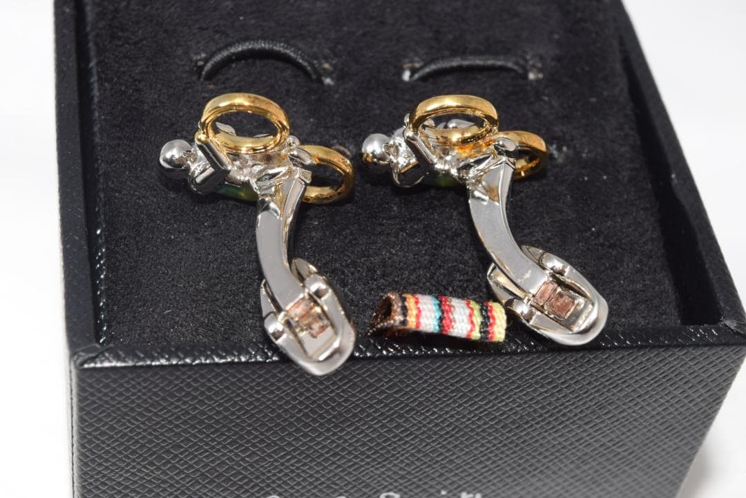 新品☆Paul Smith カフス カフリンクス☆自転車・ロードバイク☆マルチ