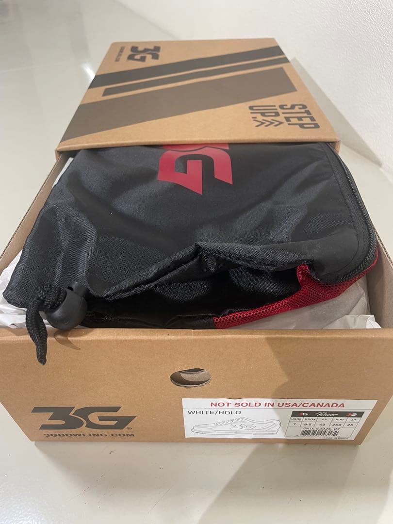 STORM 3G Shoes ホワイト ボウリングシューズ　25.0cm