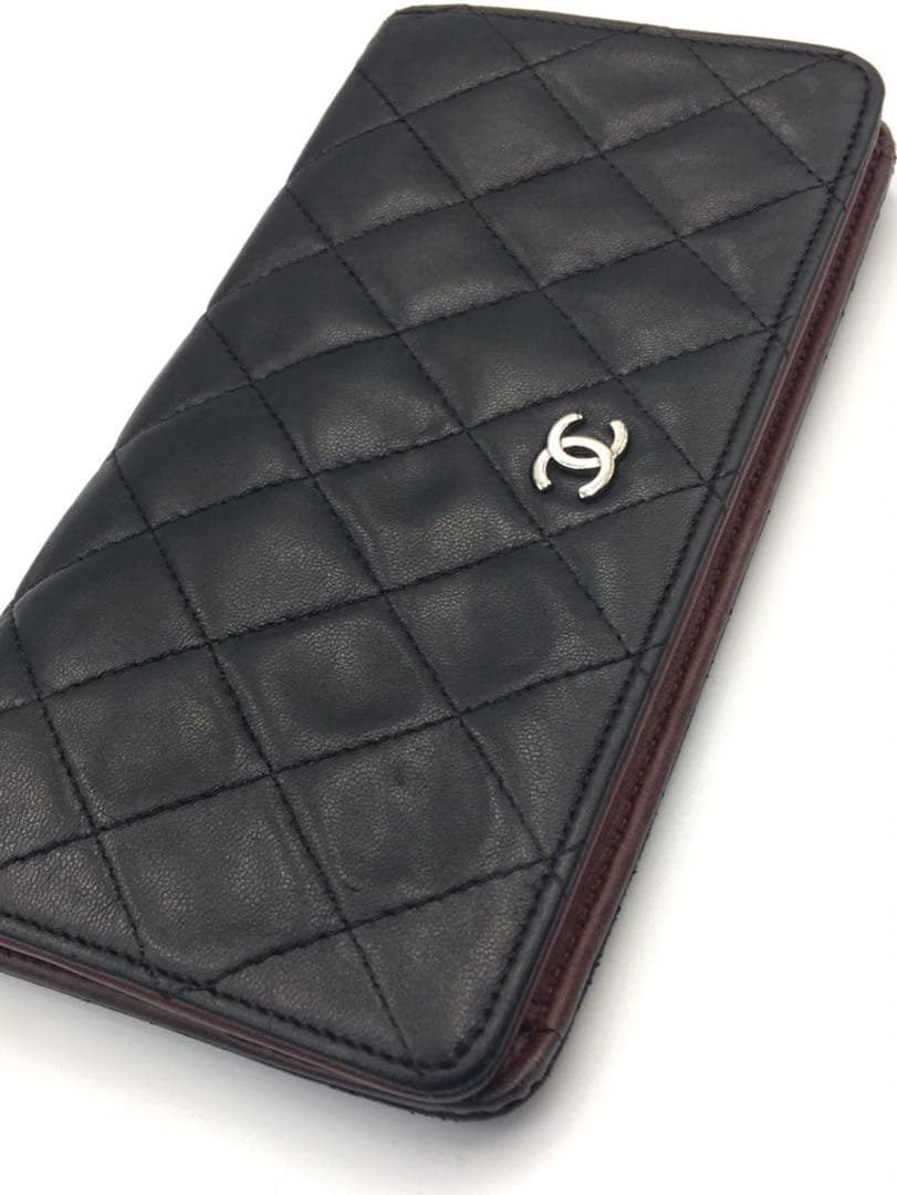 シャネル　マトラッセ　長財布