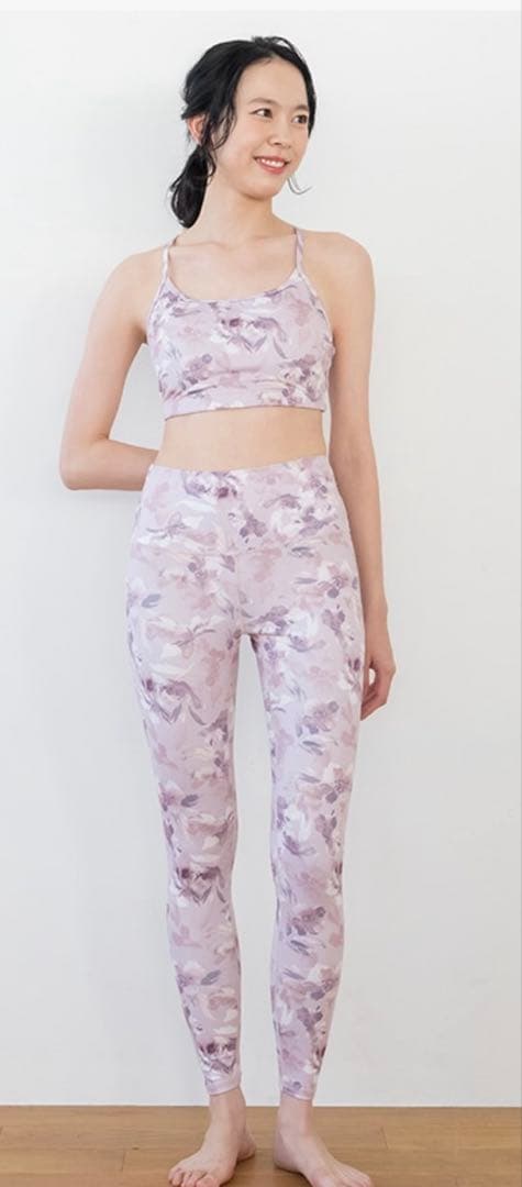 SUKRALA 花柄 ヨガウェア セット　S