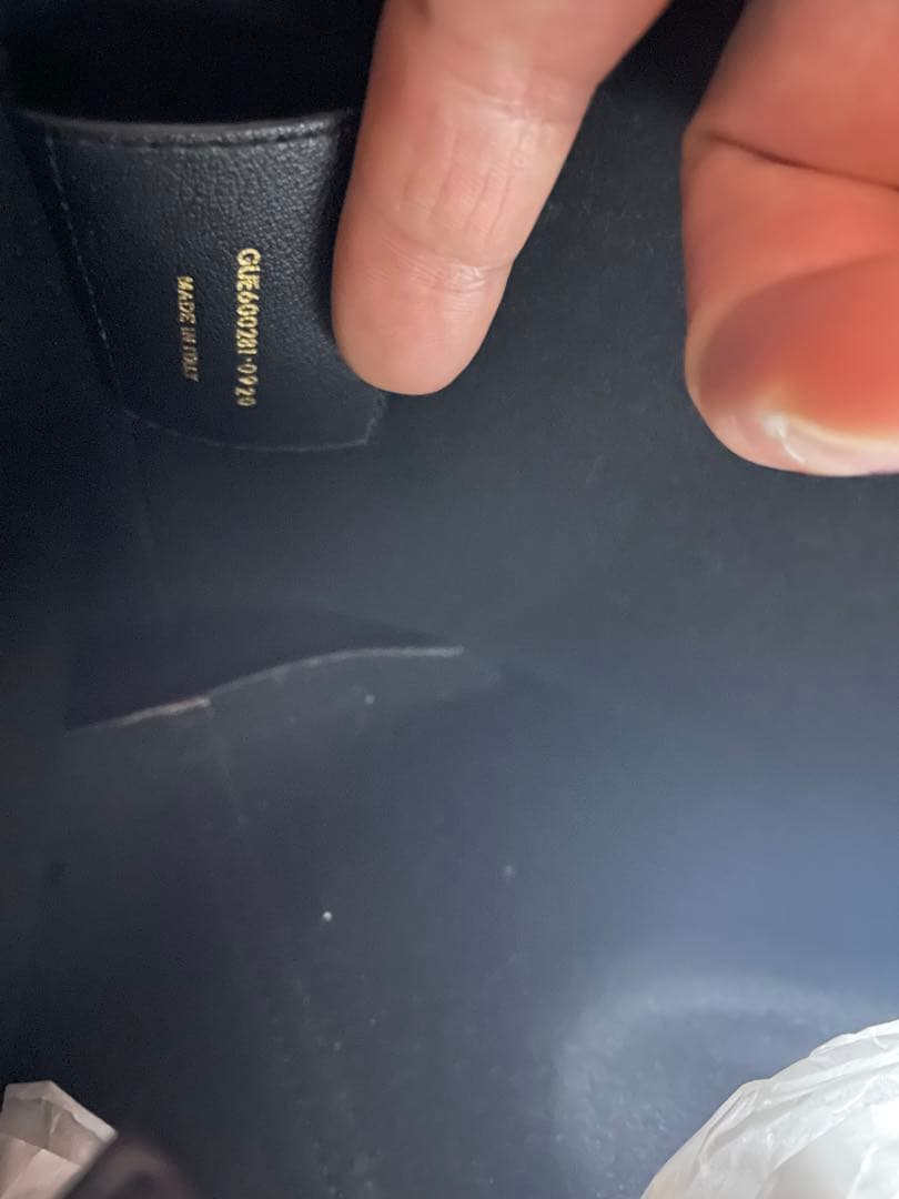 SAINT LAURENT サンローラン　ブラック トートバッグ