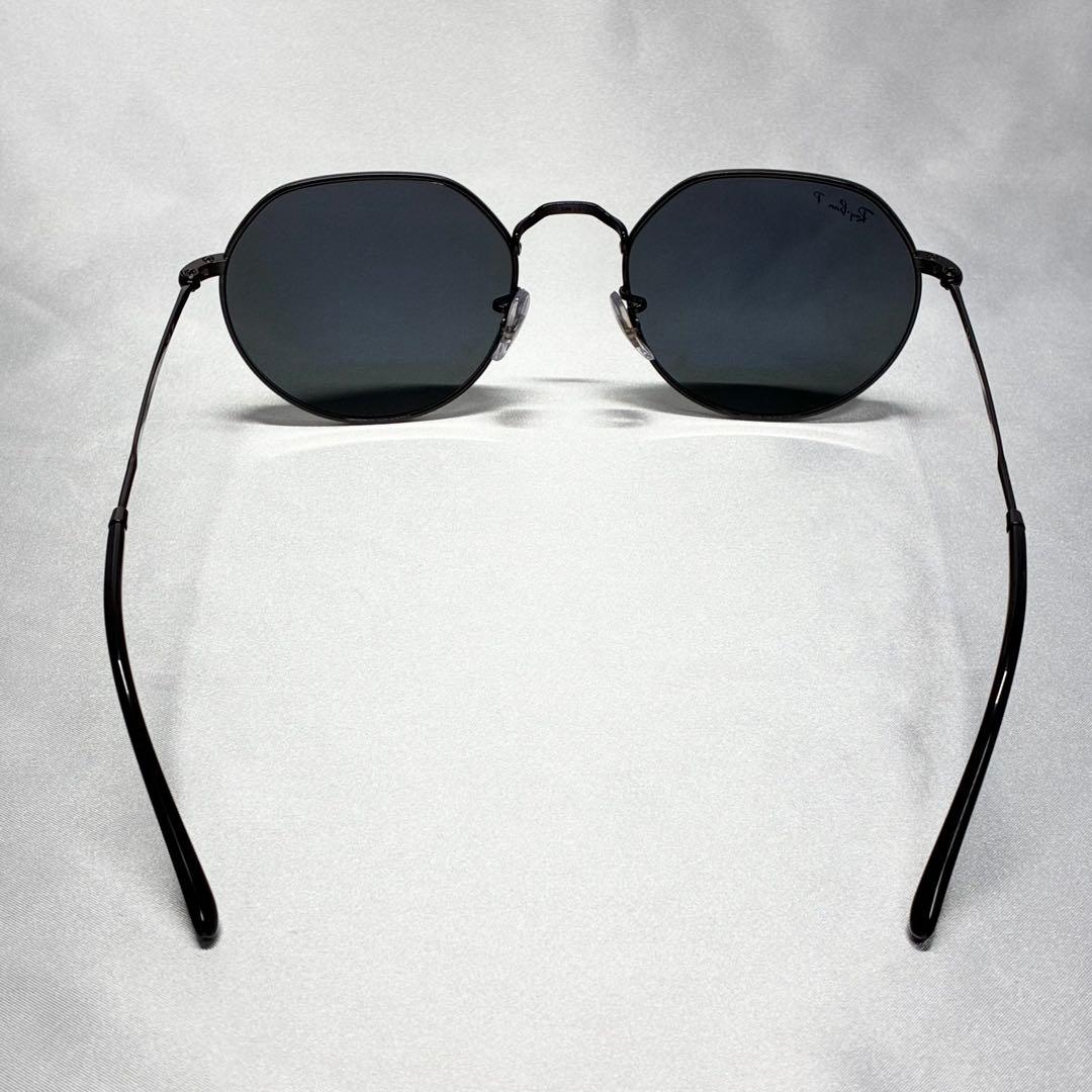 RB3565 JACK 002/48 レイバン 偏光サングラス メタル ブラック