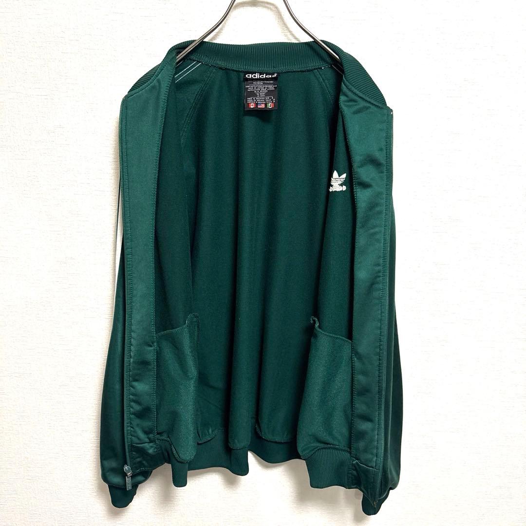 80s万国旗タグ adidasアディダス トラックジャケット ジャージ希少カラー