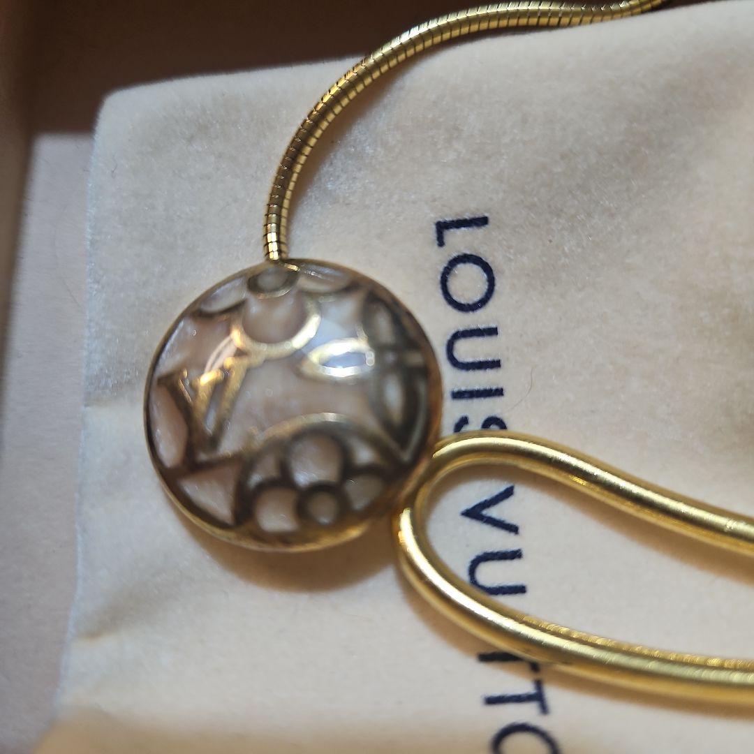 LOUIS VUITTON クリアボール ネックレス