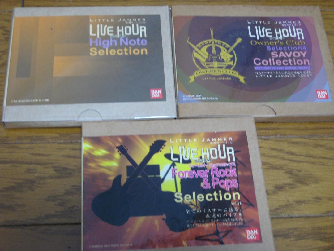 LIVE HOUR 　Meets専用ＲOMカートリツジ 3枚セット