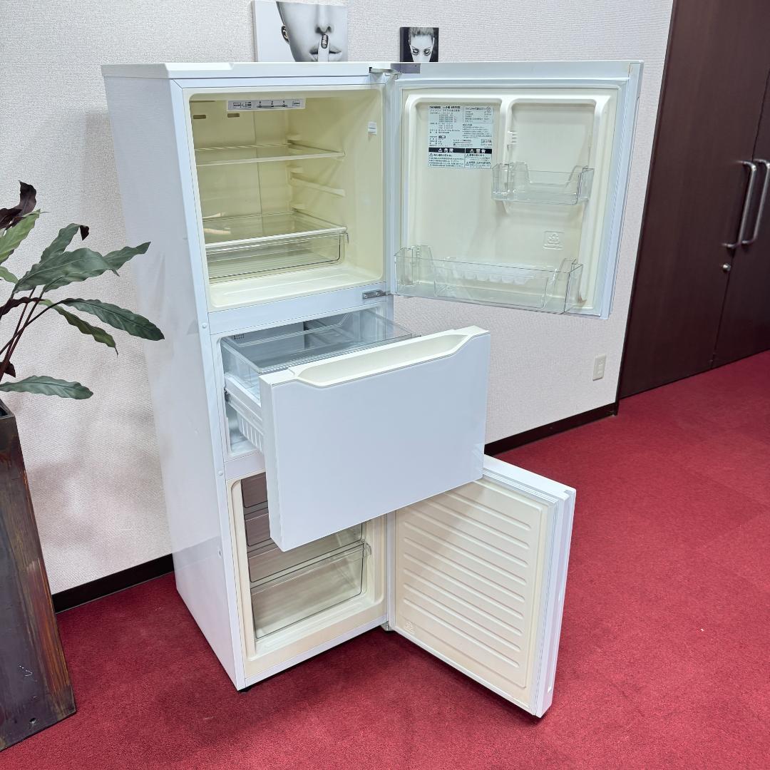 23区送料無料　ツインバード3ドア冷蔵庫2018年製199L　洗浄/除菌済み