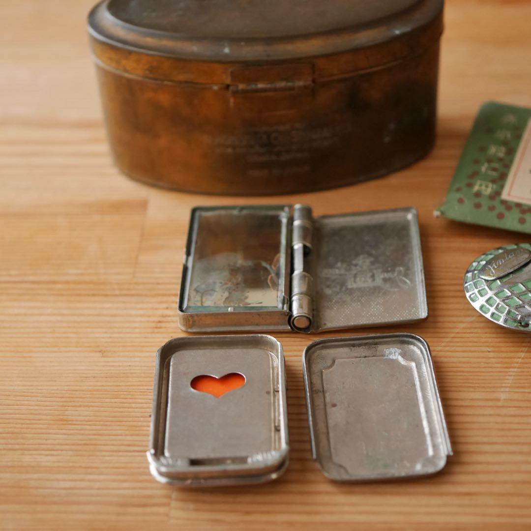 仁丹ケース等 7点セット 仁丹の薬歯磨 赤小粒仁丹 宮島 厳島神社 レトロ