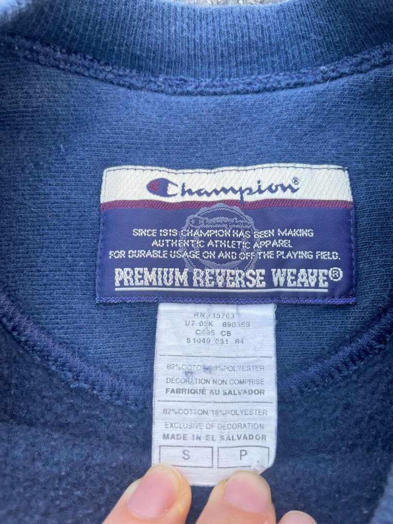 目無し Champion Reverse Weave リバースウィーブ　フェード