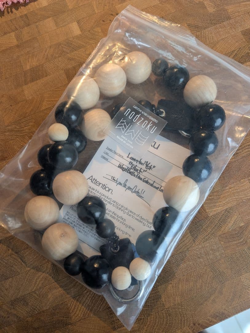 nodzoku loop ysk black ノゾク ウォレットチェーン