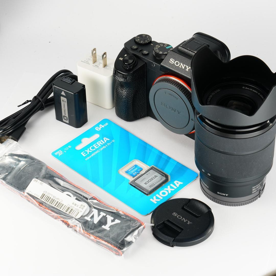S2477回！SONY α7II完全セット フルサイズデビューに最適