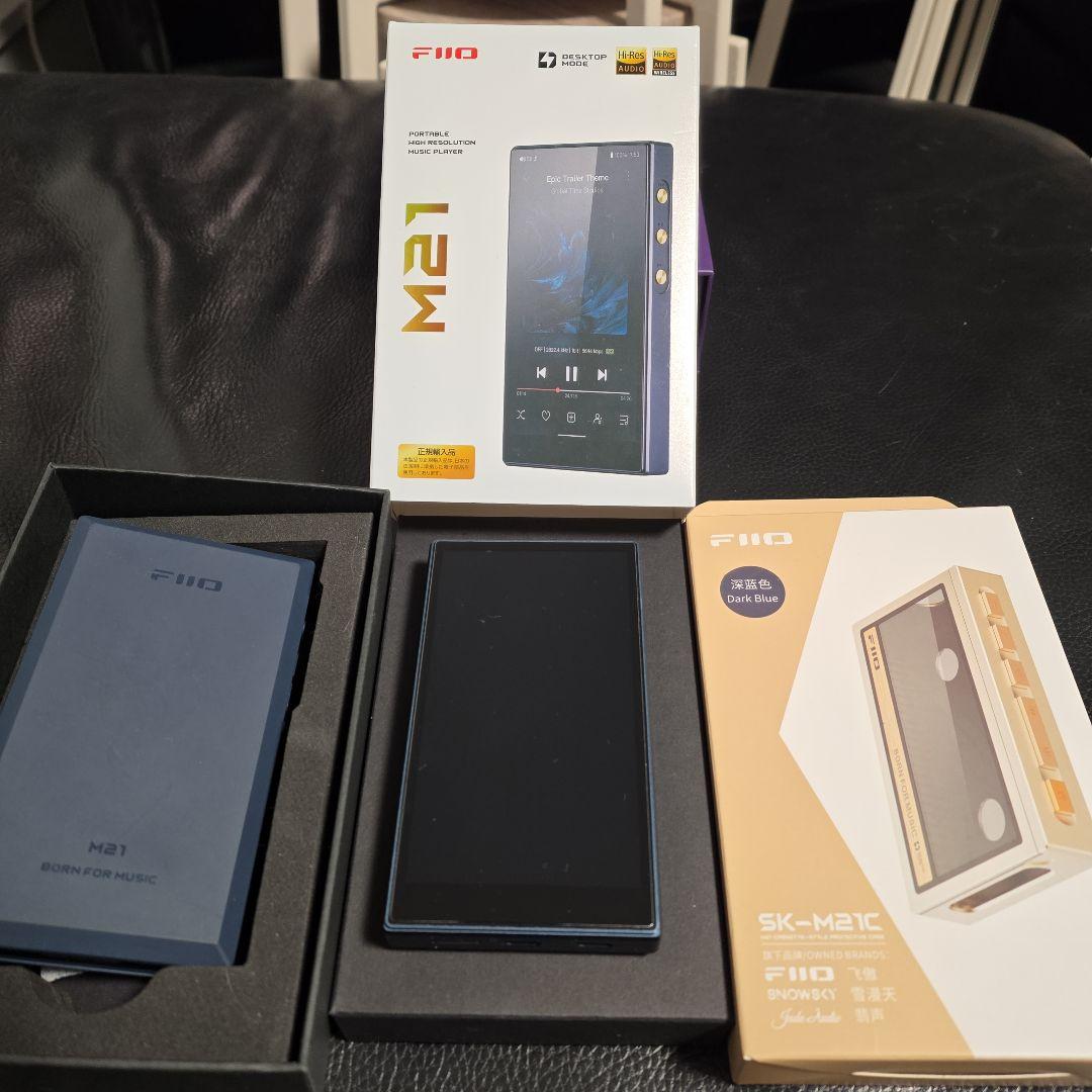 【国内正規品】 FiiO M21 /FIIO SK-M21C 別売りケース付き