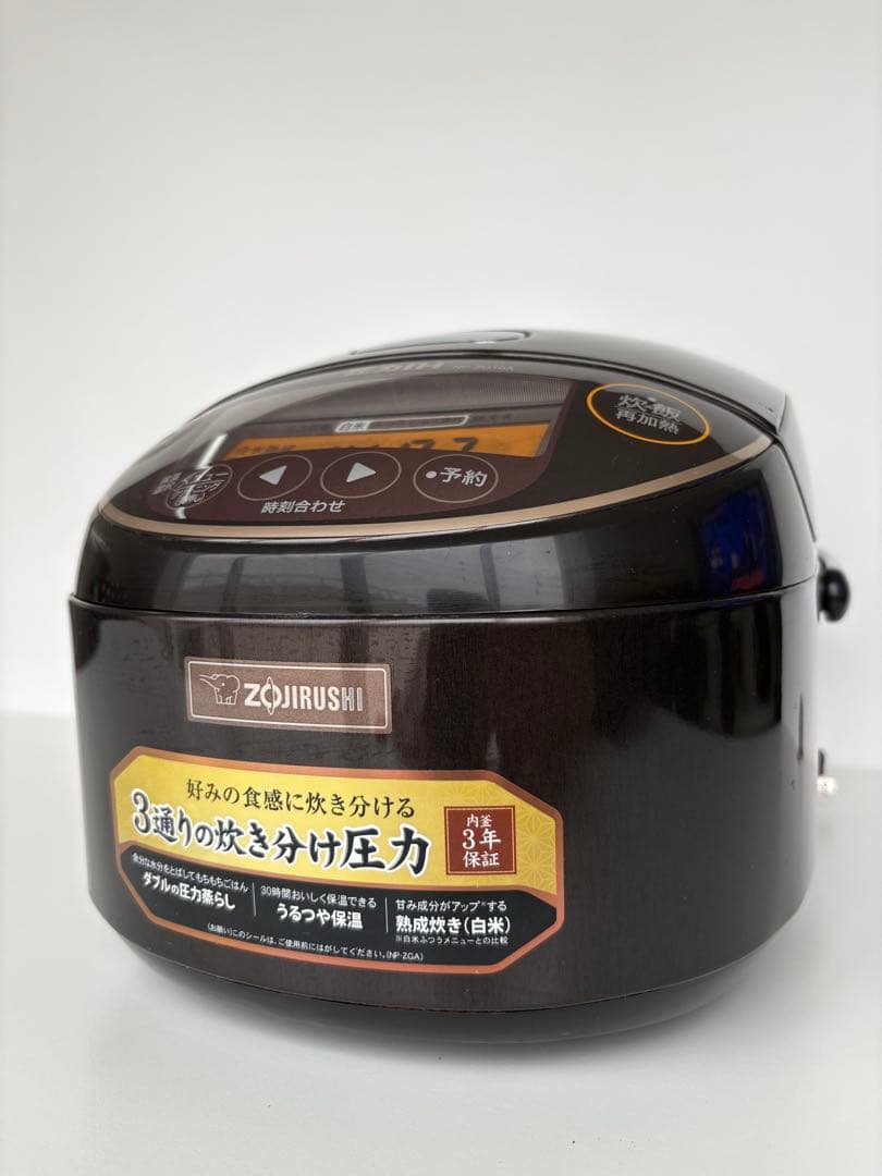 ZOJIRUSHI 象印 5.5合 極め炊き圧力IH炊飯器 NP-ZG10A