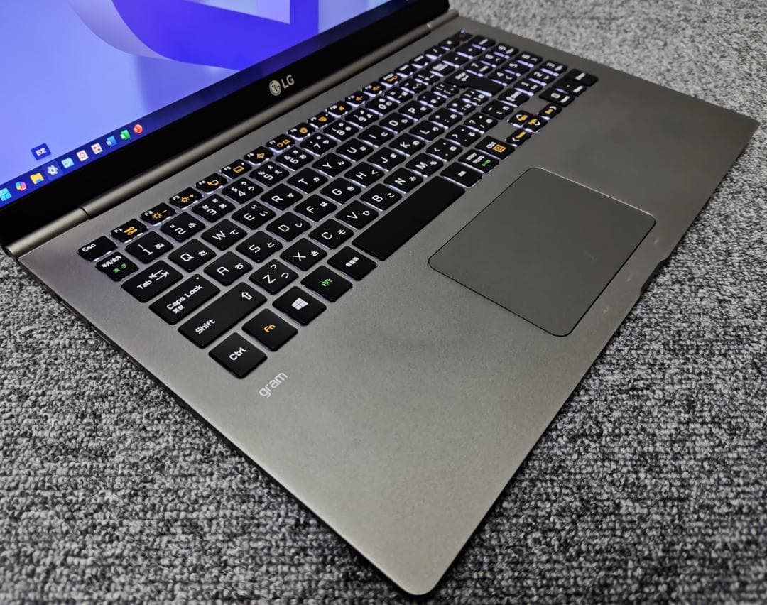 ★交渉成立済★ LG gram15 corei7SSD512GB メモリ24GB