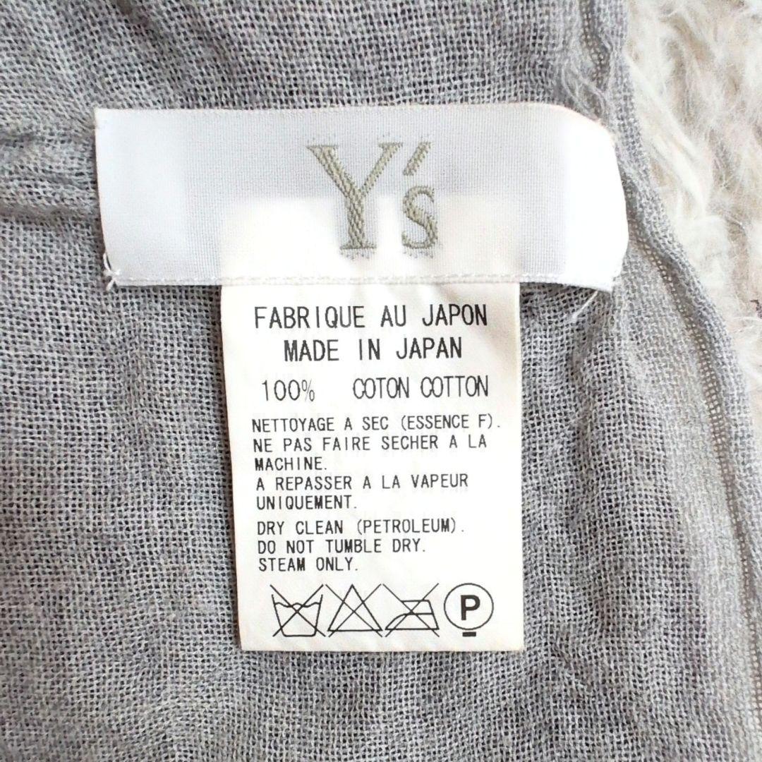 希少✨️ワイズ ヨウジヤマモト 3色使い大判ストール ユニセックス