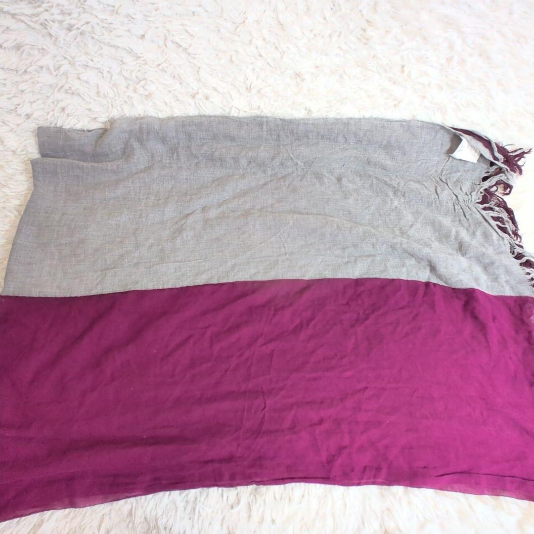 希少✨️ワイズ ヨウジヤマモト 3色使い大判ストール ユニセックス