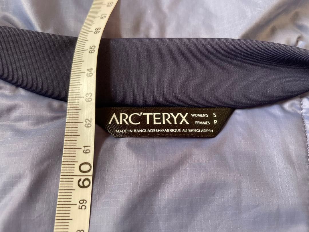 ARC'TERYX フード付きマウンテンパーカー S ネイビー