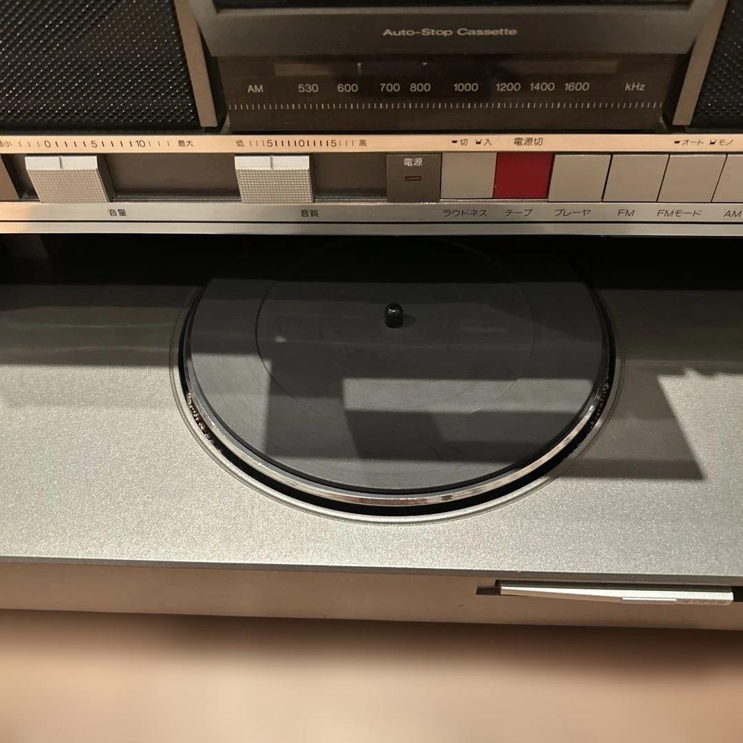 National SG-J500 ラジカセ&レコードプレーヤー