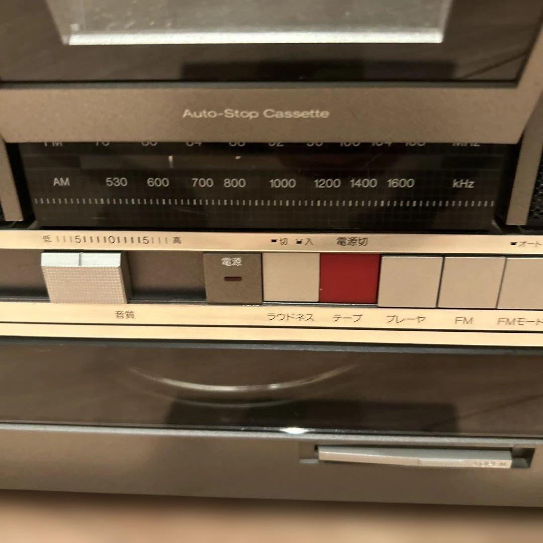 National SG-J500 ラジカセ&レコードプレーヤー