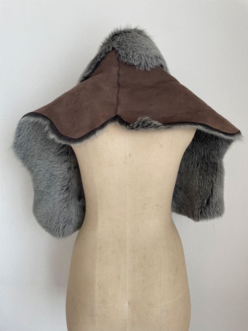 ノースビーチ　ムートンファーショール