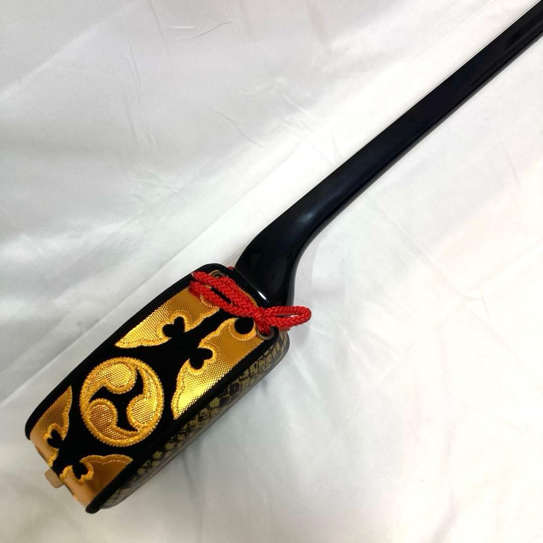 【美品】三線 沖縄 教本 付属品 初心者 人工皮 蛇革 蛇皮 和楽器