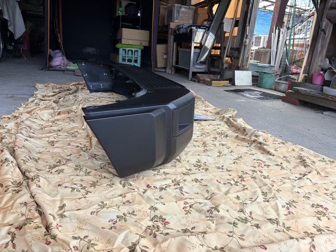 GDJ76用メッキバンパー　ランクルベース購入品　ランクル70バンパー