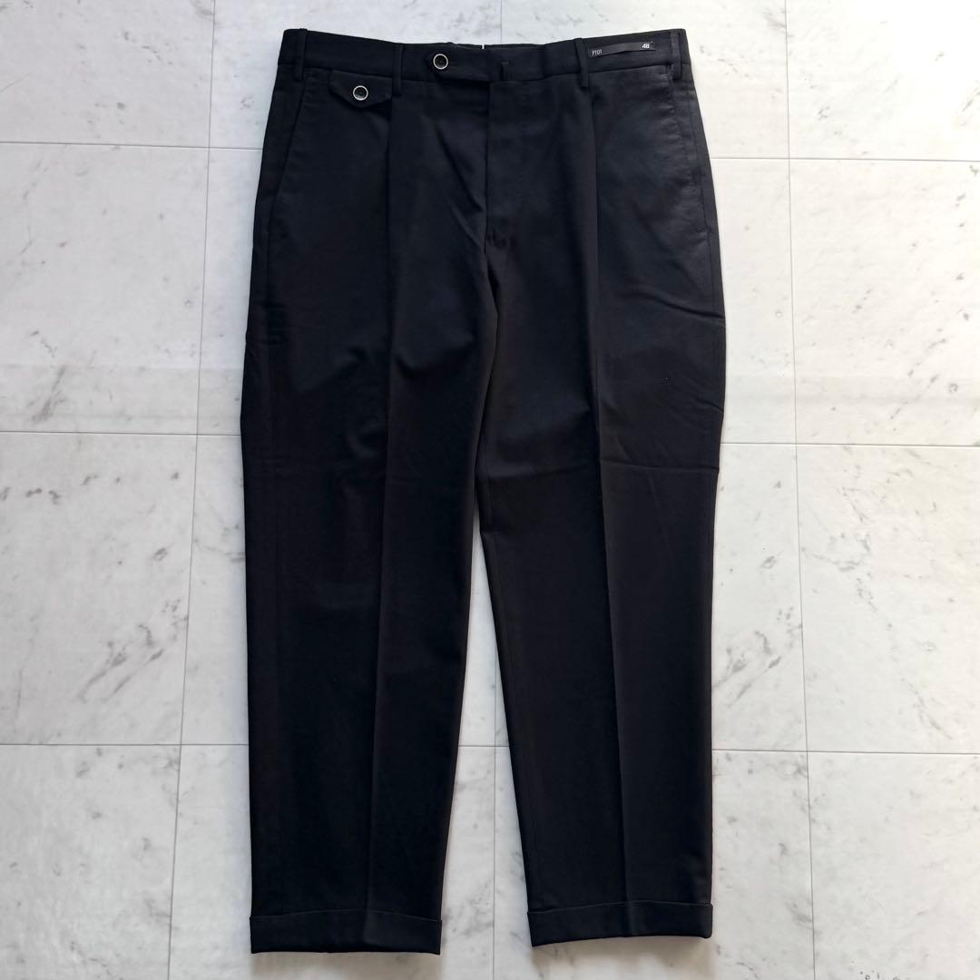 PT01 ジェントルマンフィット ストレッチ スラックスパンツ ウール 48