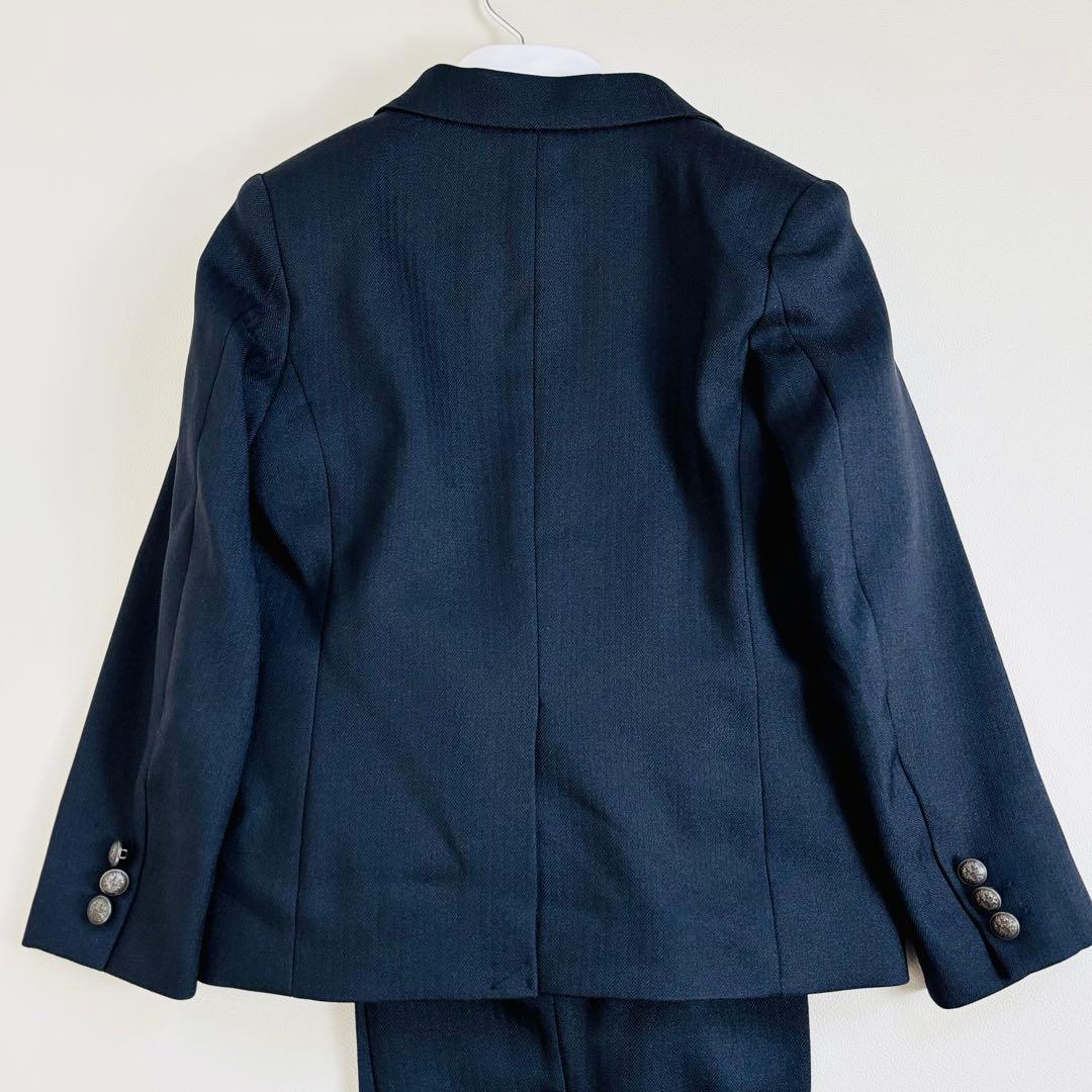 2638【未使用品】ショパン 日本代表コラボ 130cm 上下セット ネイビー