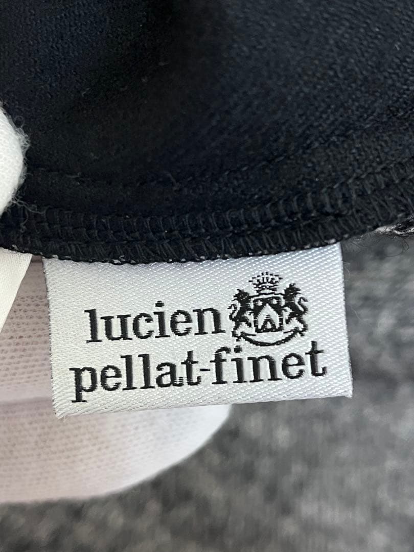 美品 ルシアンペラフィネ 刺繍入 シャツジャケット ジャガード柄