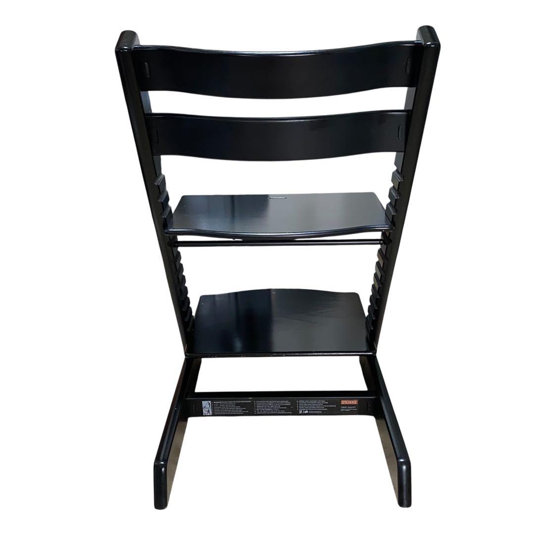 【良品】新型 STOKKE トリップトラップ ブラック