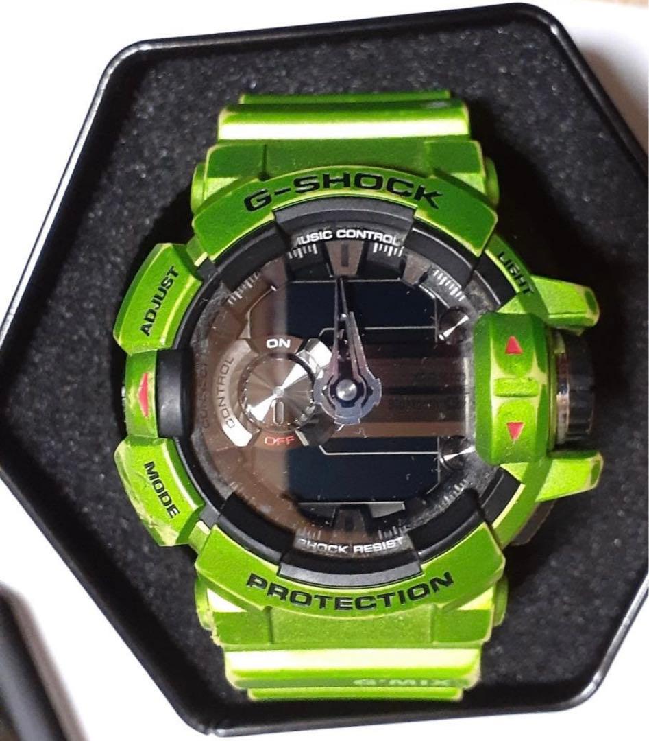 G-SHOCK グリーン デジタル腕時計
