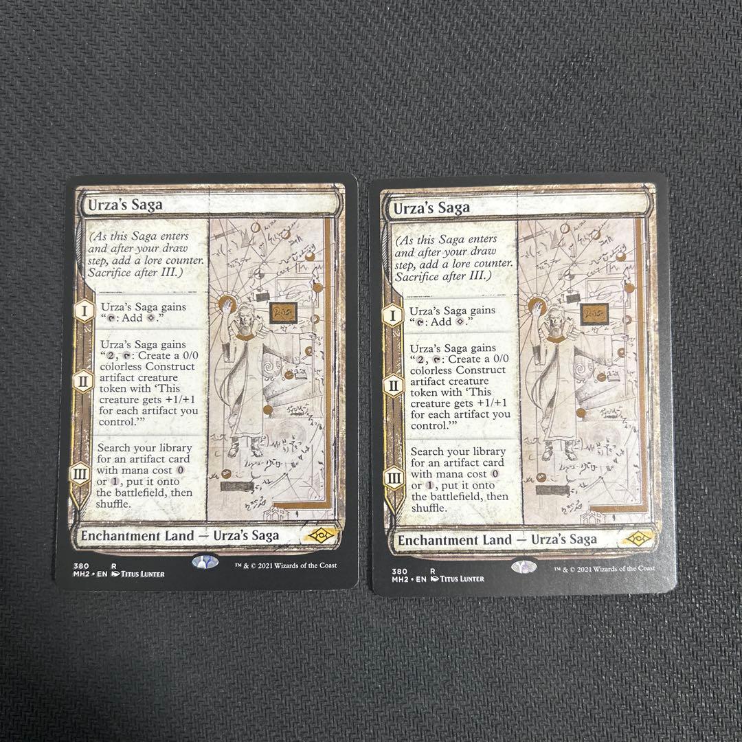 ウルザの物語　スケッチ　2枚セット　MTG