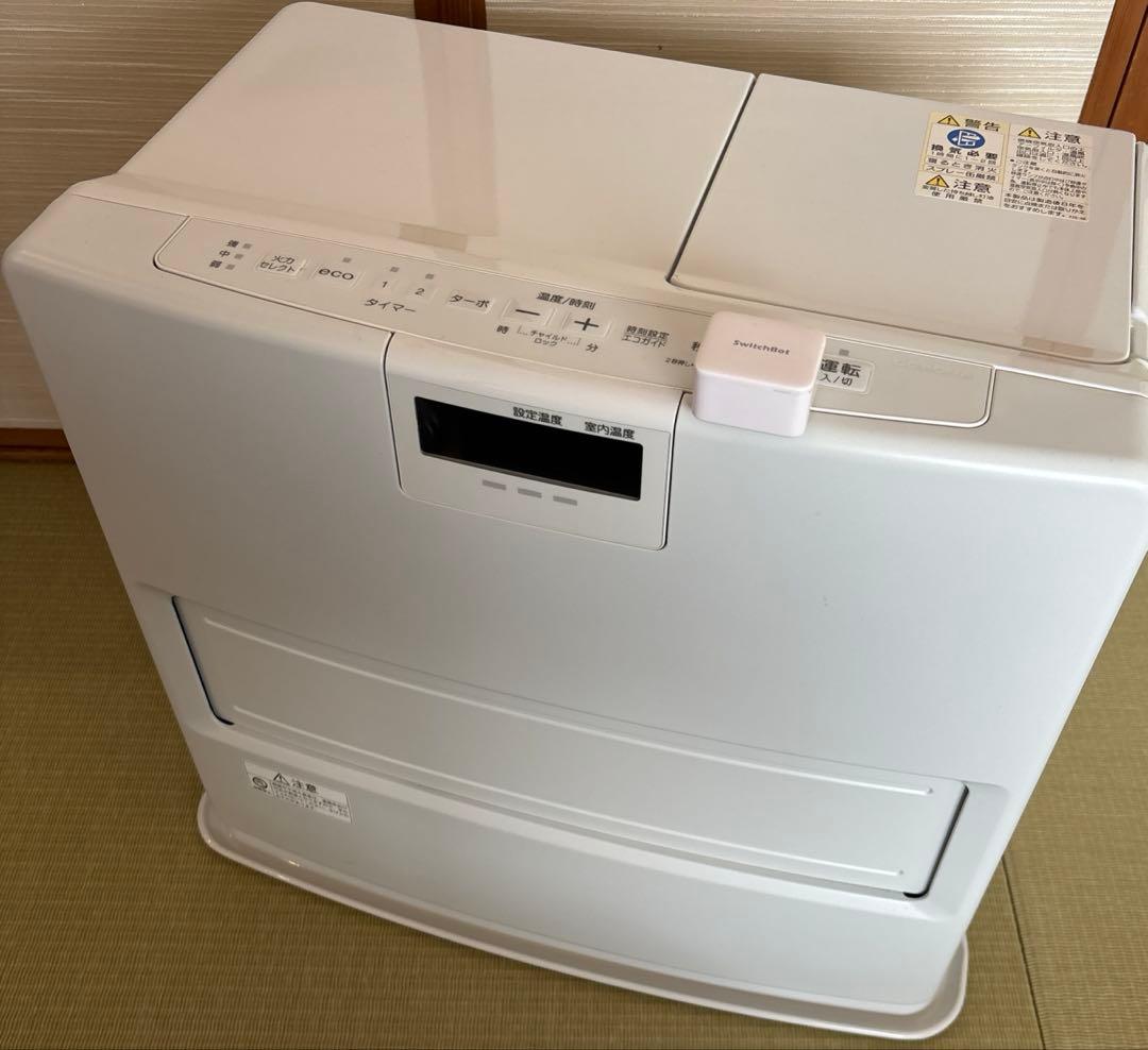 【日本製】コロナ石油ファンヒーター15-20畳　遠隔で延長ボタンを操作可