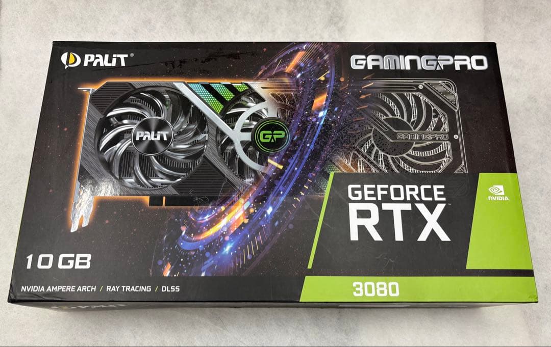 グラフィックボード・グラボ・ビデオカード PALIT GeForce RTX 3080 GAMINGPRO 10GB