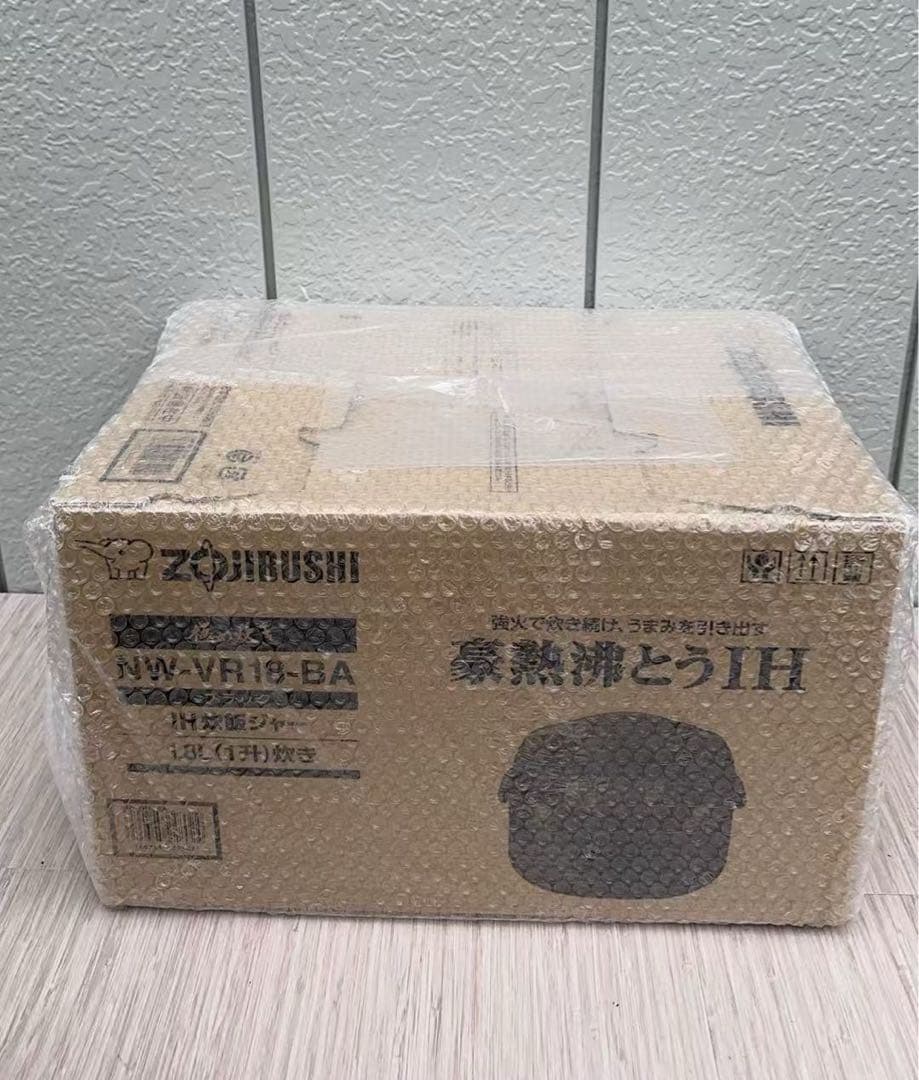 象印 極め炊き IH炊飯ジャー 1.8L(1升)炊き NW-VR18-BA　a