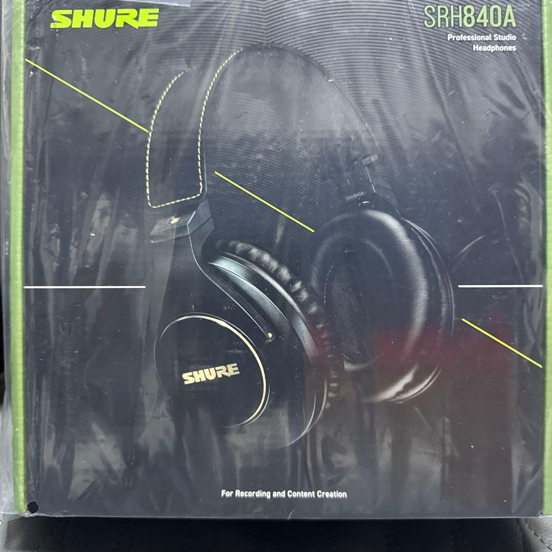 SHURE SRH840A-A 新品未使用未開封　ヘッドホン